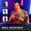 XTUGA M7 Gaming Microphone USB RGB Dynamic Light Noise Reduction Condenser Microphone Real-Time Monitoring Streaming Podcast Studio PC PS5 Mac