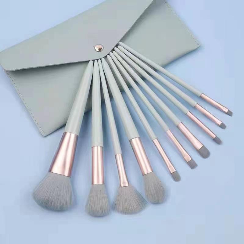 Soft Makeup Brush Set Pu Bag Loose Powder Brush Blush Brush Explosive Beauty Makeup Tool Set