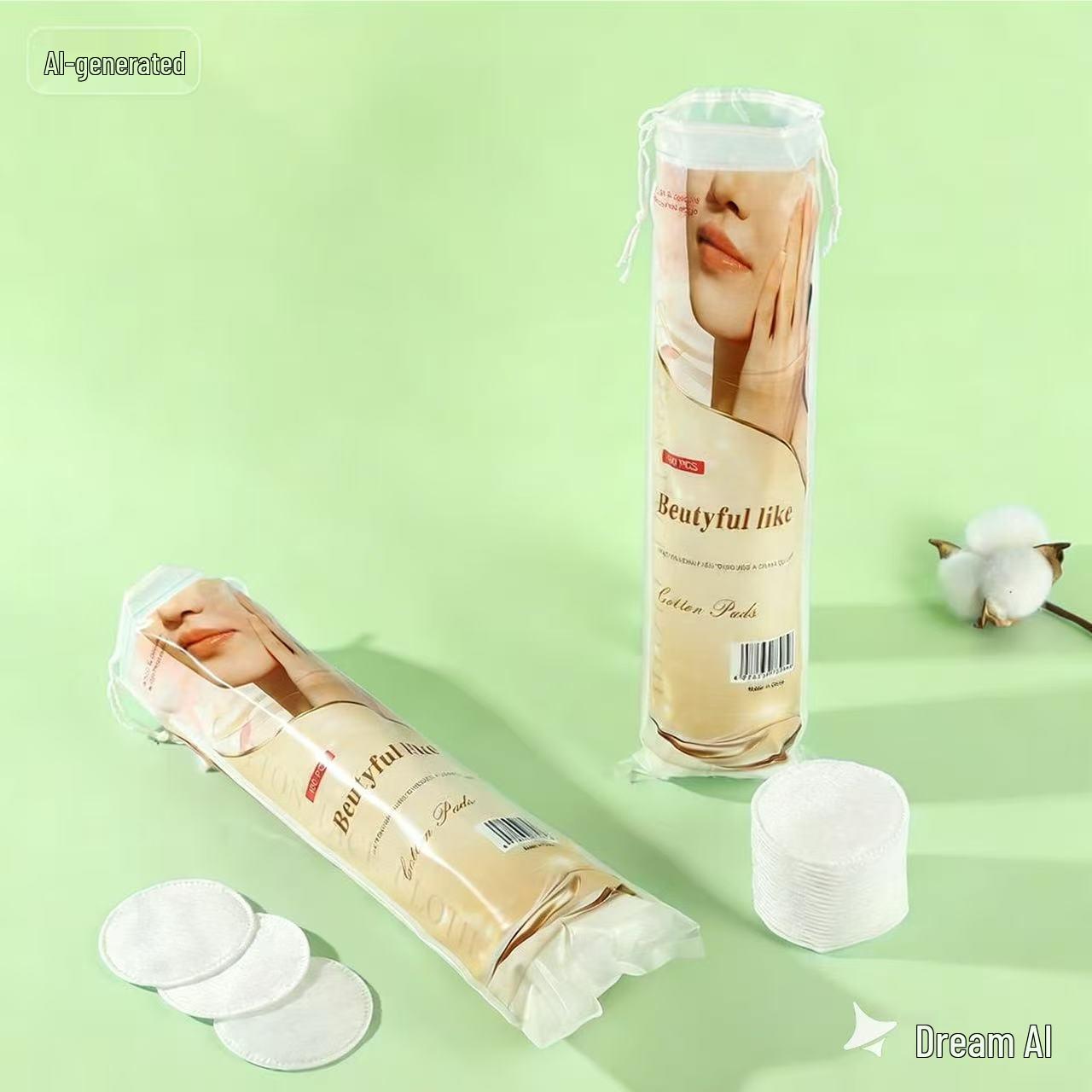 150 Disposable Cotton Makeup Remover Pads Cosmetic Cotton Pads