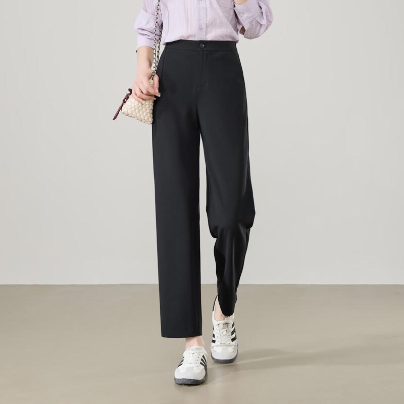 ESE-Y Women s High-Waist Slim-Fit Ankle Trousers 30