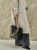 Genuine Leather Large Capacity Tote - Luxury Casual Shoulder Bag for Women & Mothers