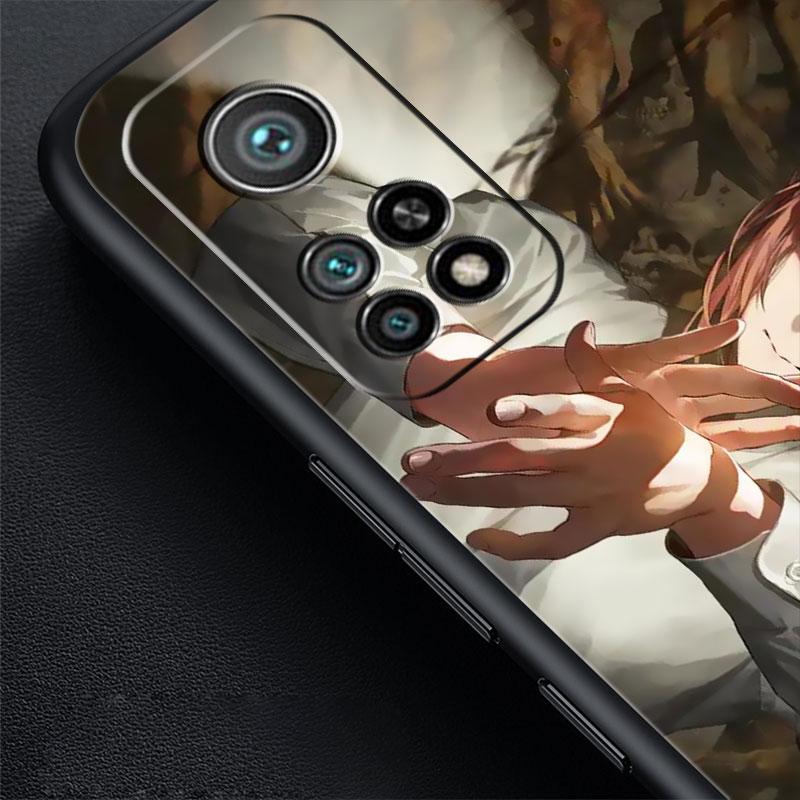 Case For Xiaomi Mi 11 Lite 5G NE 11T Pro 10T 9T 12 12T 12S 12X 11X 11i Note 10 9 Silicone TPU Phone Cover Chainsaw Man Makima