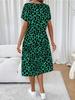 Women's Fashionable Dress Outdoor Home Nightgowns Leopard Design Pattern 3D Print High Quality Loose Street Knee Skirts