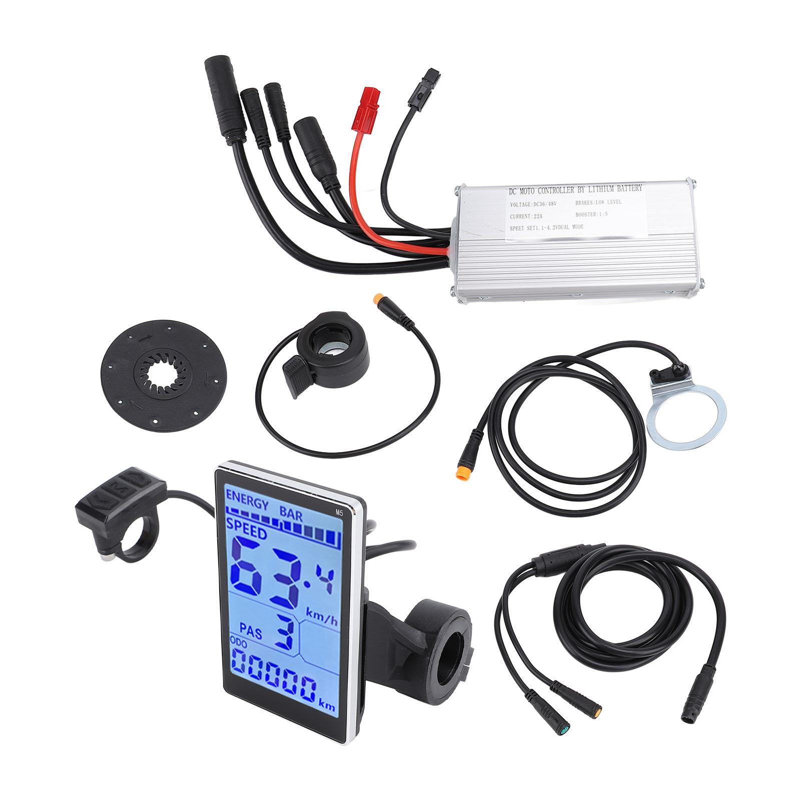 

LCD Display Controller 36V 48V 22A Water Resistant LCD Display Meter Controller for Electric Scooter Folding Cycle