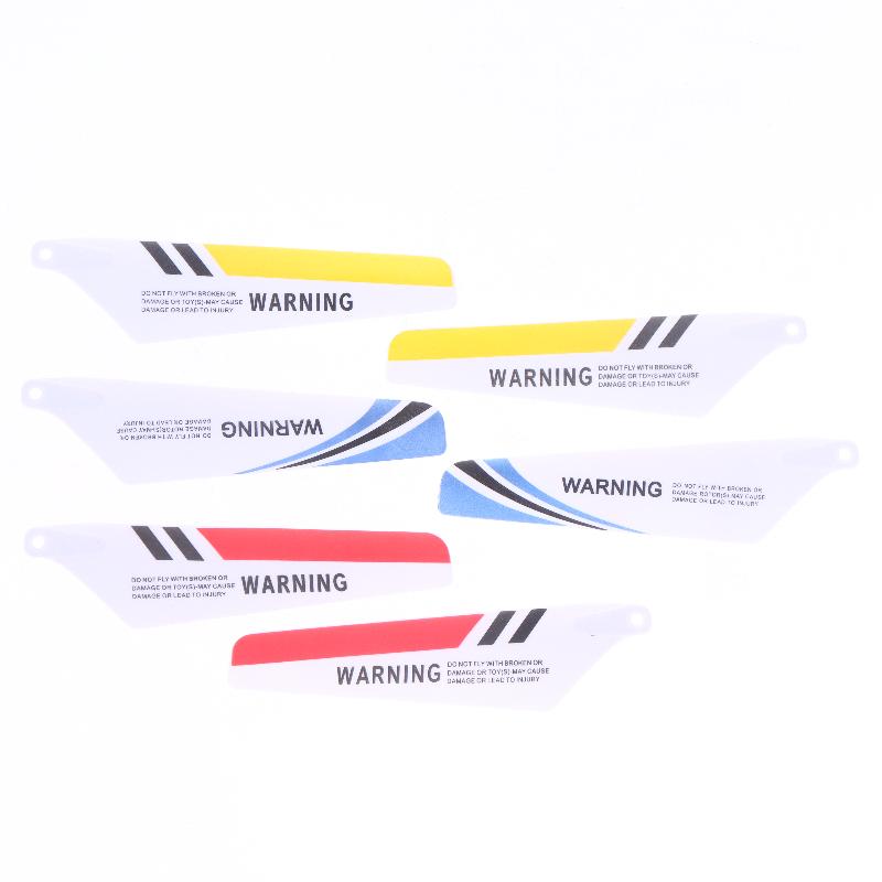 4Pcs Spare Main Fan Blades For Helicopter Rotor Rc Syma S107 Diy Accessories Kid Gift