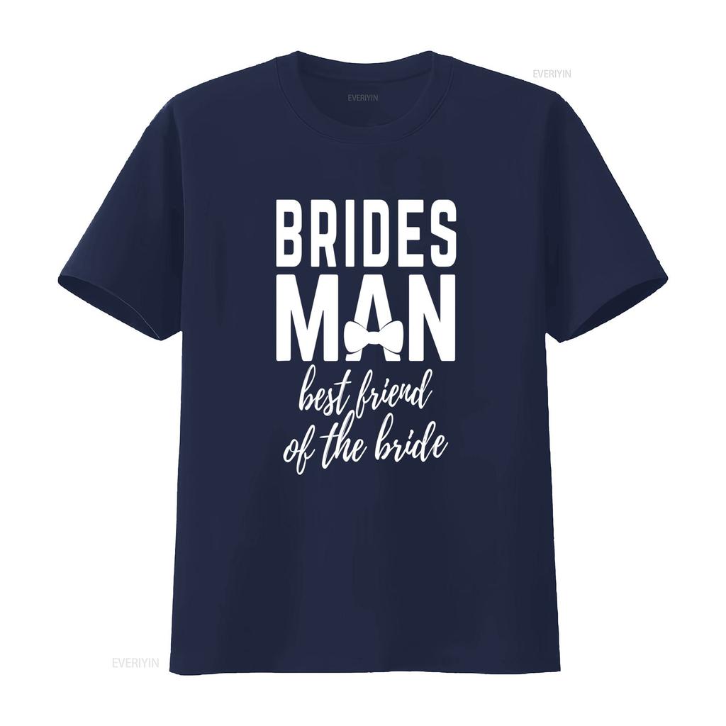 Unisexs Bridesunisex Best Friend Of The Bride Wedding Party T Shirt Bridegroom Groomsunisex Crew Matching Outfits Squad Pparel Vintage