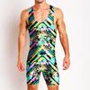 Pánský kompresní rash guard oblek Wrestling Gym Trénink Lehký Rychleschnoucí Spandex Atletický Body