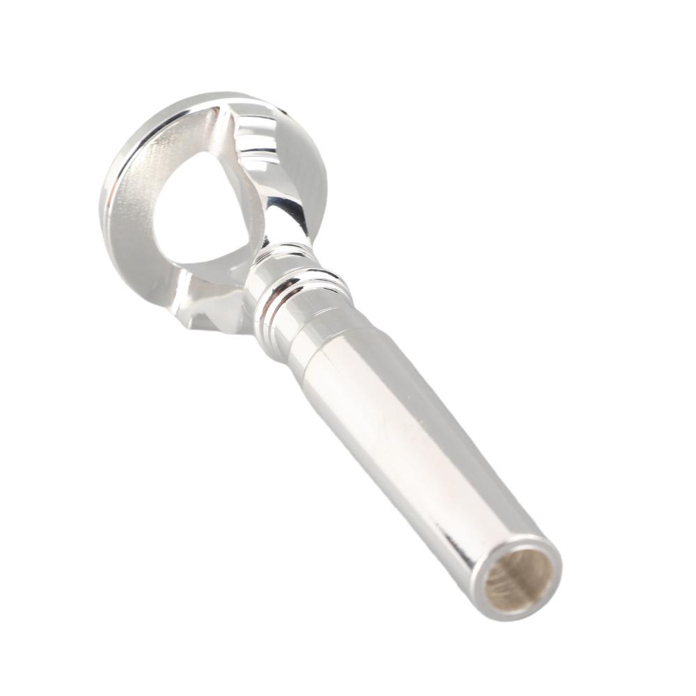 Silver Mouthpiece Trainer Brass Trumpet Mouthpieces Premium Brass Accessories For Brass Players