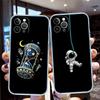 FM6 Astronaut Space Moon Phone Case for LG K22 K30 K40 K40S K41 K42 K50 K50S K51 K51S K52 K61 K62 K71 K92 Q60 Q61 V40 V50 V60