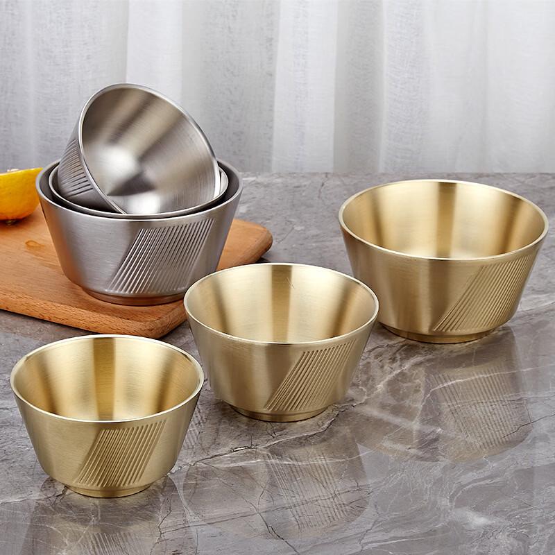 304 Edelstahl Lebensmittelqualität Doppelschichtige Diagonale Schüssel