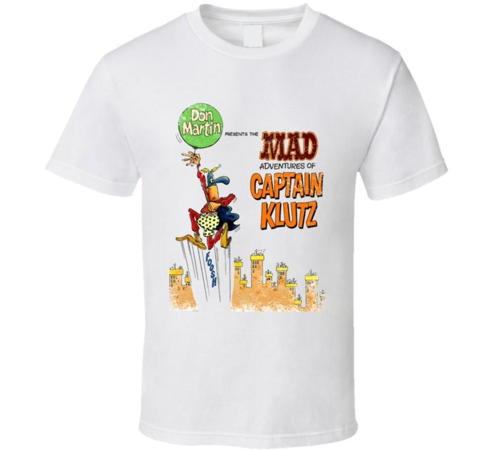 Don Martin The Mad Adventures Of Captain Klutz T Shirt Unisex T-Shirt XXXL