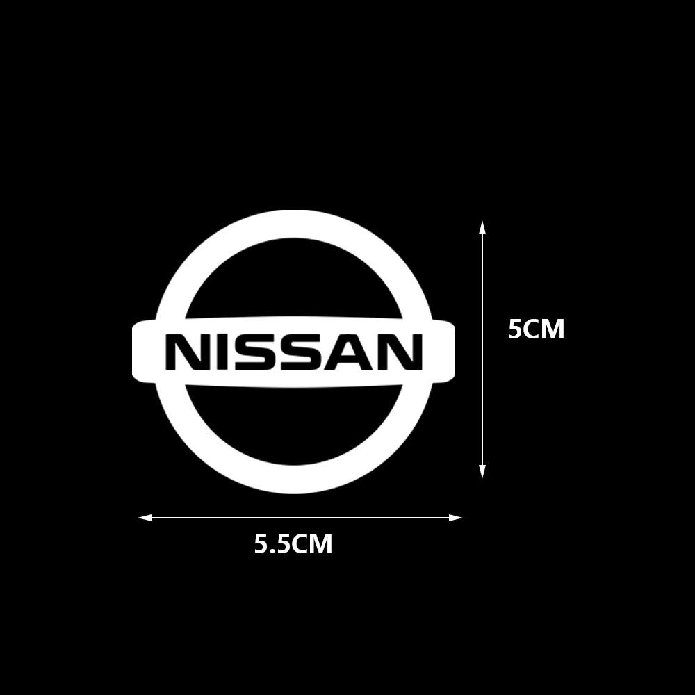 

2PCS Car Vinyl Reflective Sticker Rearview Mirror Body Door Decor Decal For Nissan Nismo X-Trail Qashqai Sylphy Note GTR Leaf