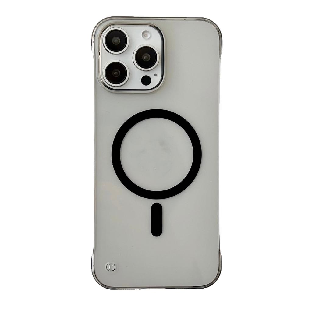 Frameless PC Magnetic Mobile Phone Case Is Suitable for Apple 17PROMAX Hard Case 14 Anti-drop 13 Half-pack Trend 11/16