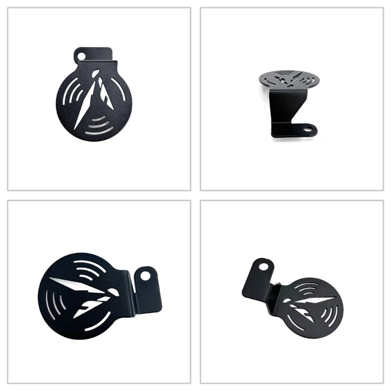 Motorcycle Horn Guard Protective Cover Simple Installation Accessory for Enthusiasts Daily Rides Tours Easy Maintenance