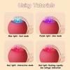 Cat Interactive Ball Toys Automatic Rolling Ball Faux Tail Rechargeable Smart Pet Electric Toy Dog Cat Training Imitate Mouse
