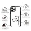 F-Flork Cute Funny Meme Phone Case For iPhone 15,14,13,12,11,Plus,Pro,Max Mini Magsafe Magnetic Wireless Charging