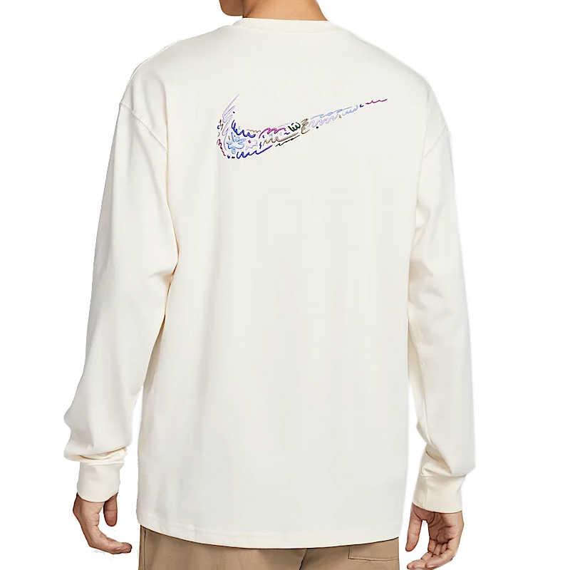 New Nike Sportswear Long Sleeved M90 T Shirt HQ8166-901