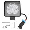 27W Auto LED Arbeitslicht Scheinwerfer Fahrlicht Multifunktion Quadratisch Universal