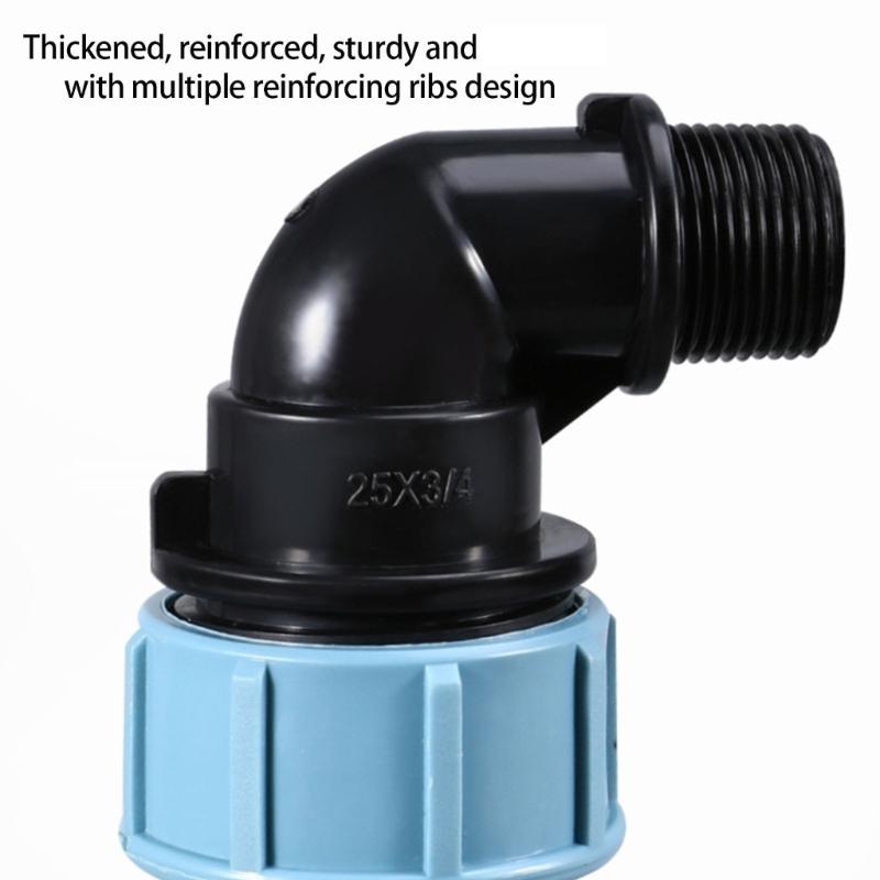 Schwanenhals IBC Tankadapter mit Auslassventilen IBC Fässer Verbinder Hausgärten Bewässerung Wasserverbinder Langlebig