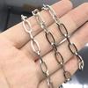 Non-fading Stainless Steel Cross & Oval Chain DIY Accessories