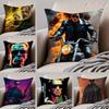 HHow To Train Your DragonS Cushion Cover Throw Pillow Cover Hidden Button Durable Polyester Chair Cushion