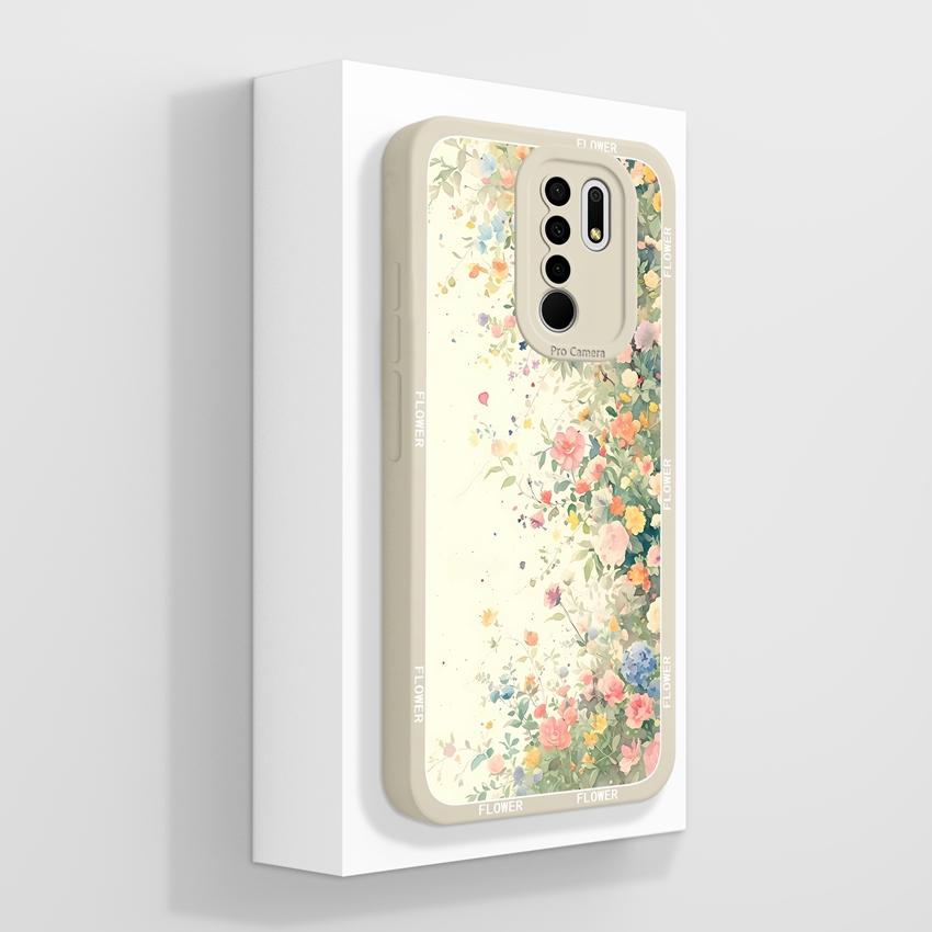 For Xiaomi Poco M2 M3 M4 M6 M7 Pro M5 M5S Mysterious Whale Phone Cases Camera Protection Liquid Silicone Anti Fall Protection Covers For Xiaomi Casing