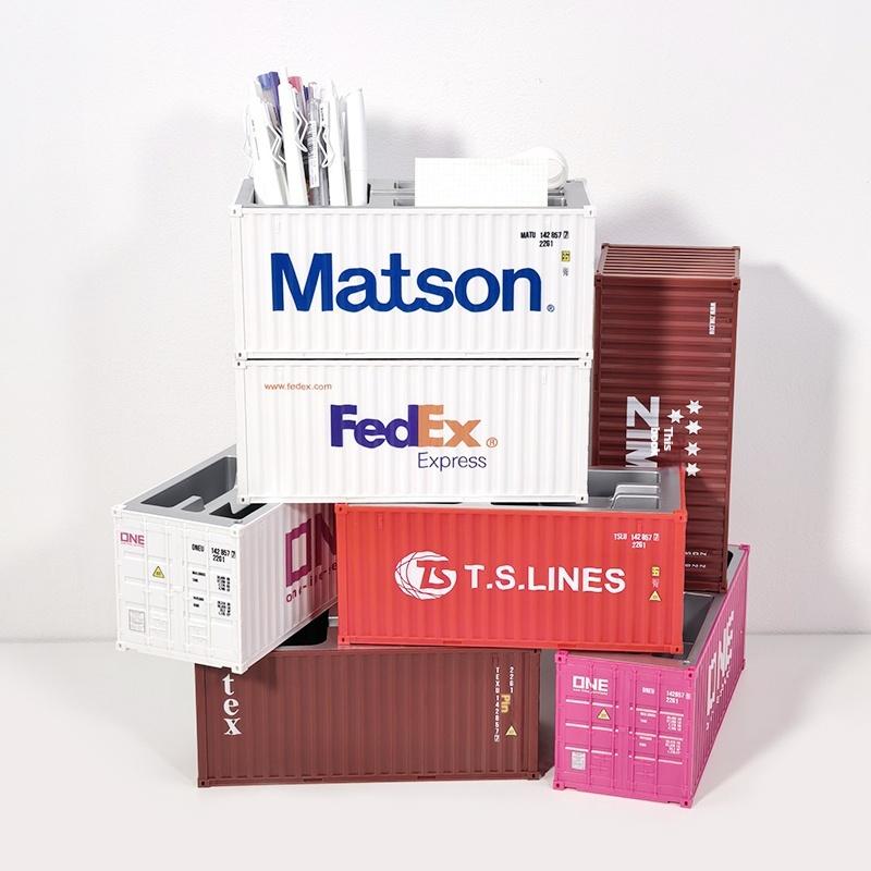 Excellent Quality Professional 2 in 1 Card Case Pen Container Holders for Desk