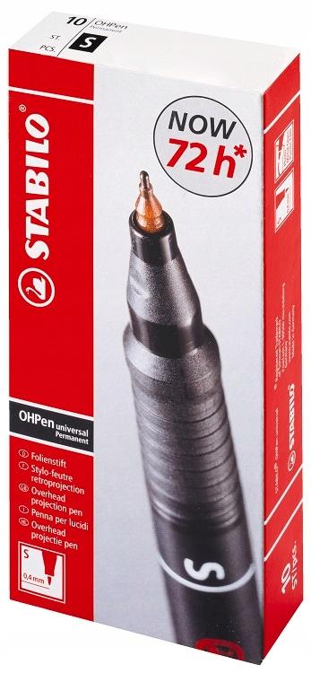 Marker Stabilo Ohpen S Permanent Schwarz A'10