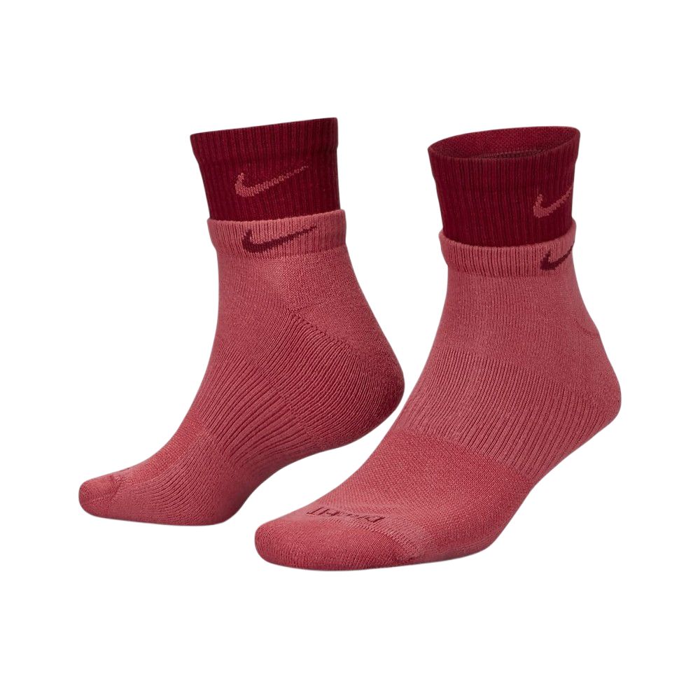 Nike Dri Fit Ankle Socks Unisex 1 Pack Red DH4058-601