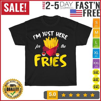 I'm Just Here For The Fries - French Fry - Fast Food Lover Raglan T Shirt Unisex