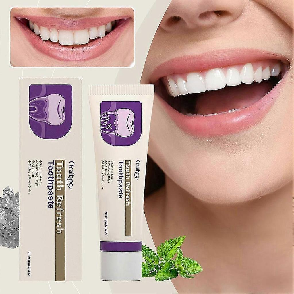 Nature Tooth Refreshing Toothpaste Multifunctional Teeth Cleaning Whitener & Cleaner for Fresh Breath and Bright Smile