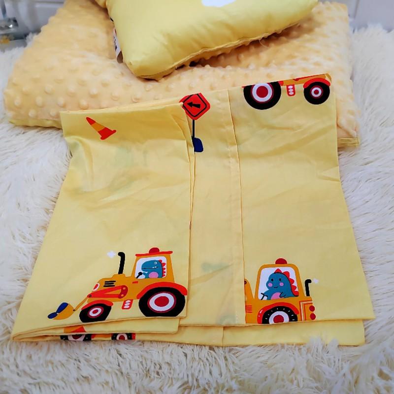Cotton Kids Pillowcase Set 30x50cm 40x60cm Pure Toddler Bedding Nursery School Sleep Comfort