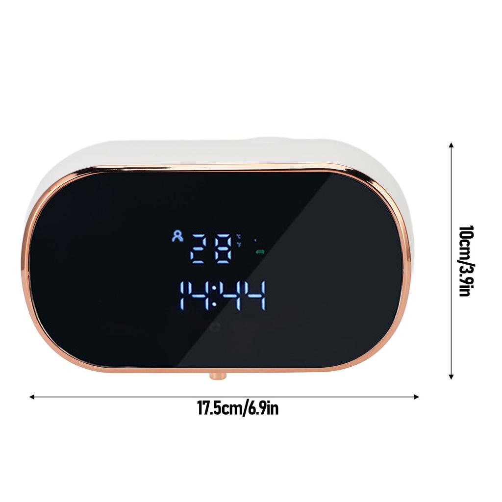 Automatisk skumtvåldispenser 350 ml Väggmonterad USB Beröringsfri Handtvåldispenser med Klister för Badrum Kök