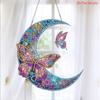 Cartoon Butterfly Diamond Painting Kit-Shaped Crystal Rhinestones On Acrylic,Single-Sided Educational Craft for Kids Home Decor