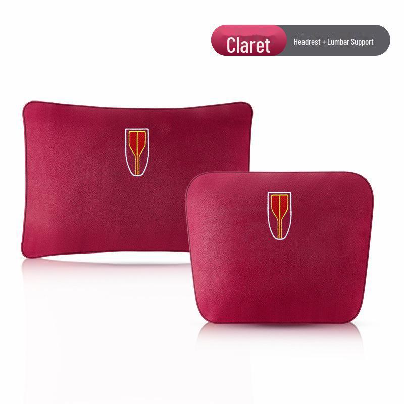Car Headrest and Lumbar Support Pillow for Hongqi and Maybach