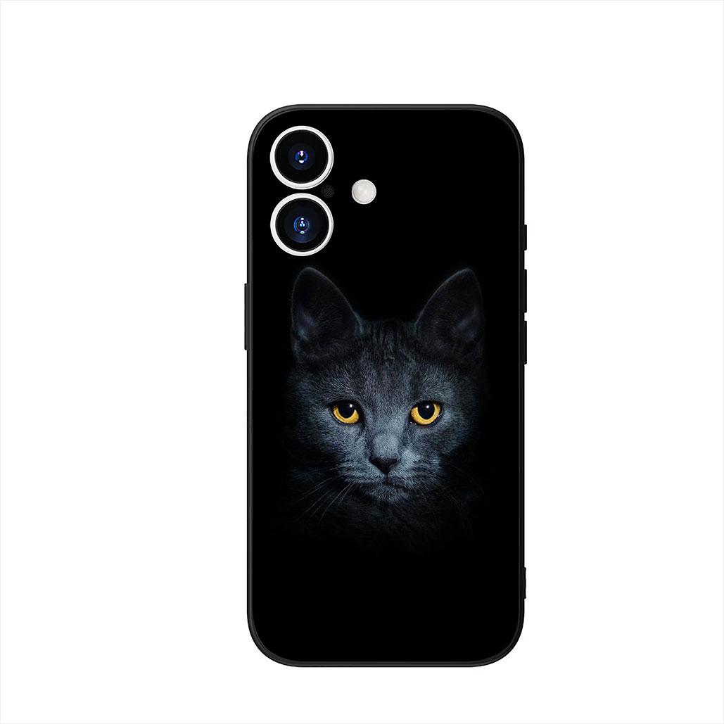 

Blue Cat Green Eyes Meow Case for Samsung Galaxy A55 A54 A25 A36 A17 A26 A35 A33 A34 A14 A37 S8 S9 S20 S21 FE S10 Plus Galaxy A26 5G