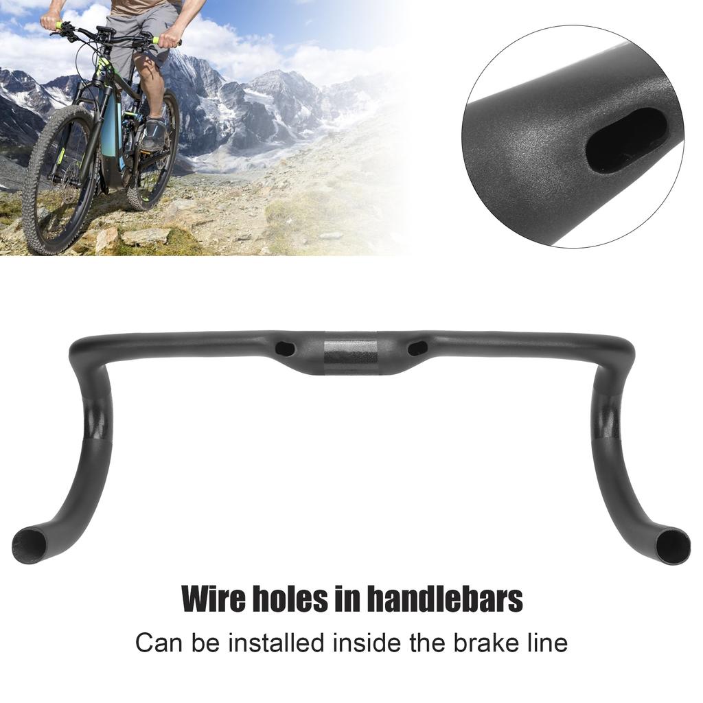   Handlebar Carbon   Fashional Lightweight Shock Absorption Bike Accessories