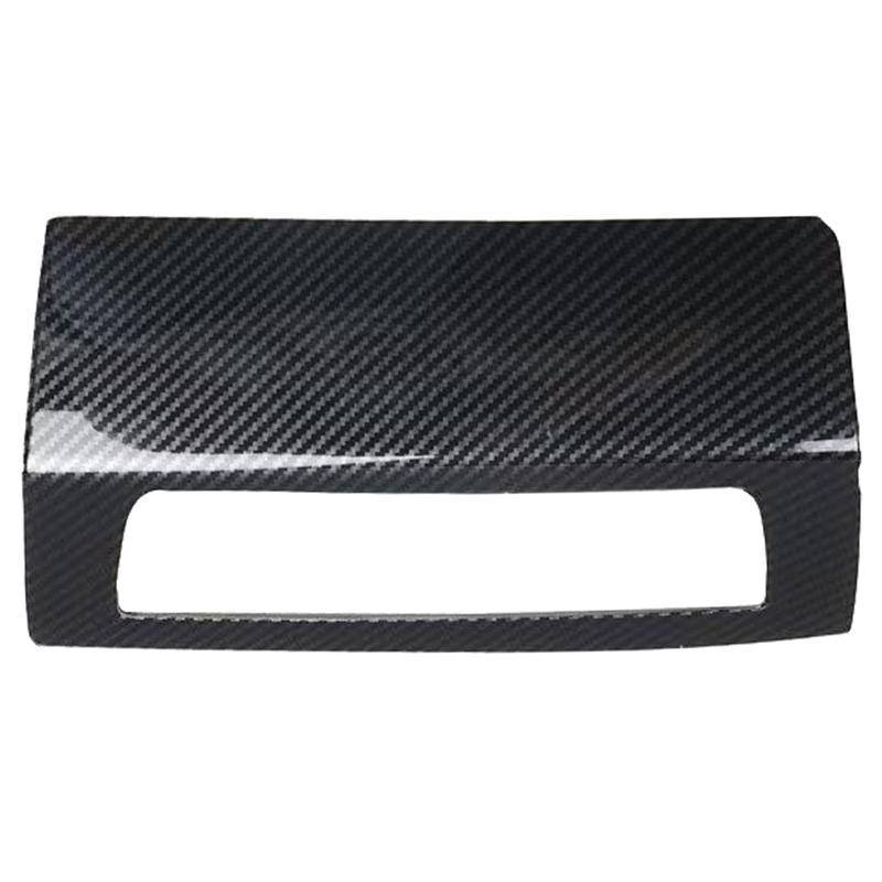 For BMW Z4 E89 2009-2016 Carbon Black Interior Dashboard Console Air Conditioner Switch Panel Decor Trim Car Accessories 1pcs