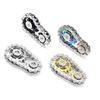 Sprocket Flywheel Fidget Spinner Toy Stress Anxiety Relief Kids Teens Adults Metal Bike Chains Fingertip Gear Gyroscope Sensory Spinning Toy