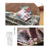 Wabunka Tenugui Hand Spring Made in Japan Towel, Pattern, Chū-dyed, (Daffodil Hill)
