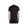 Emporio Armani Letter Print Crew Neck Short Sleeve T-Shirt Men T-Shirts Black 3R1TBH-1JSAZ-0043