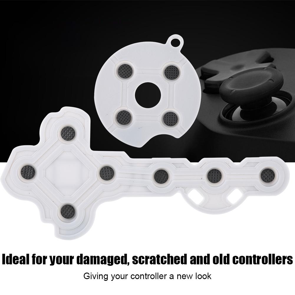 10 PCS Conductive Rubber Contact Pad Button for Xbox 360 Game Handle Game Controller