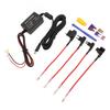 Dash Cam Hardwire Kit 12V 30V to 5V Low Voltage Protection USB Type C Hard Wiring Kit for GPS Power Supply Radar
