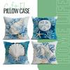 Shell Like Organisms Pillowcase Printed Polyester 40/45/50cm Throw Pillowcover Decorative Sofa Cushion Pillowslip Home Decor