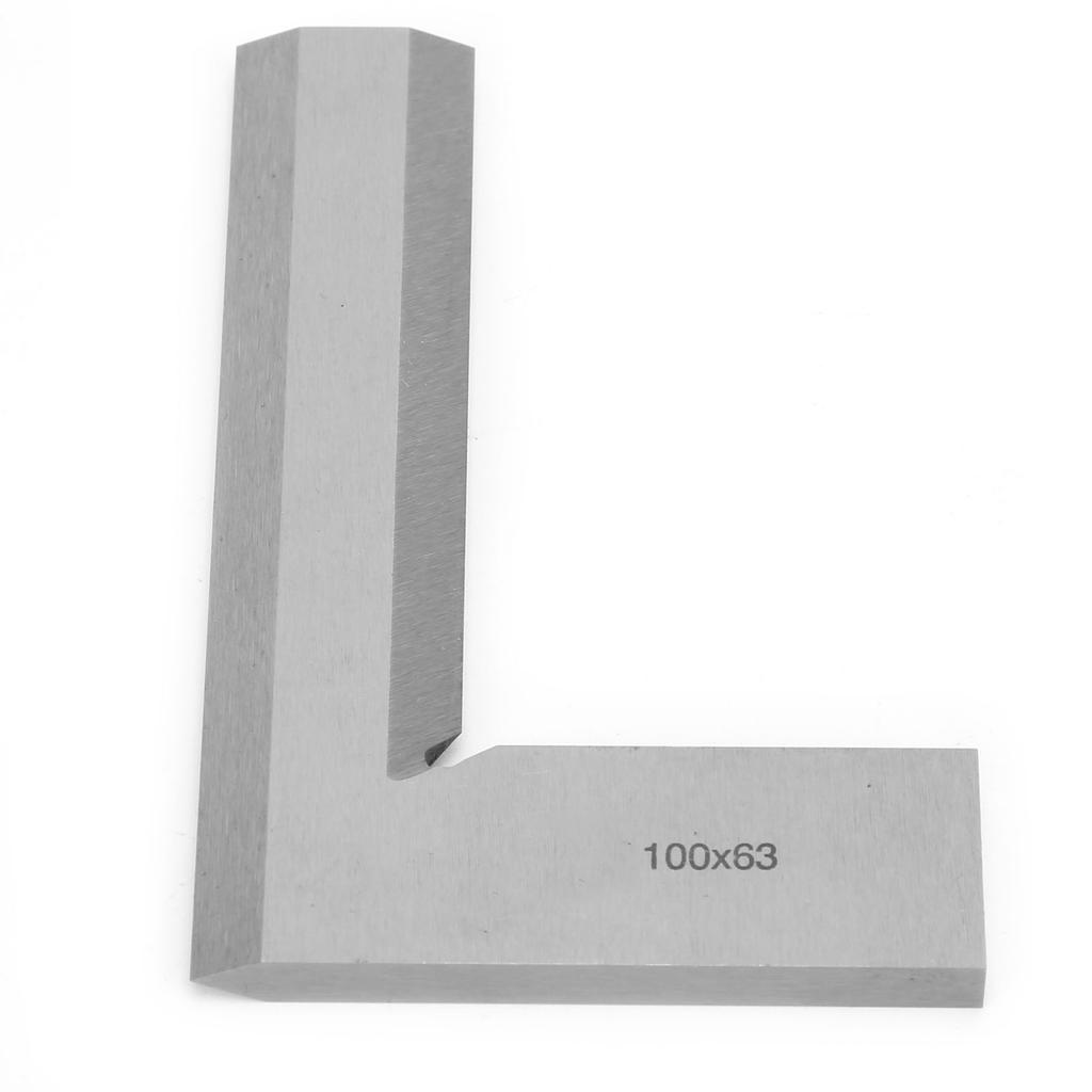 Knife Edge Ruler 90 Degrees  Angle Detect Stainless Steel Engineer Accuracy Measuring Tool 100x63mm