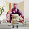 Blanket Personalized Throw Super The Cosy Plush Rock Living Room Sofa Couch Childish Johnson Meme Birthday Dwayne Gifts