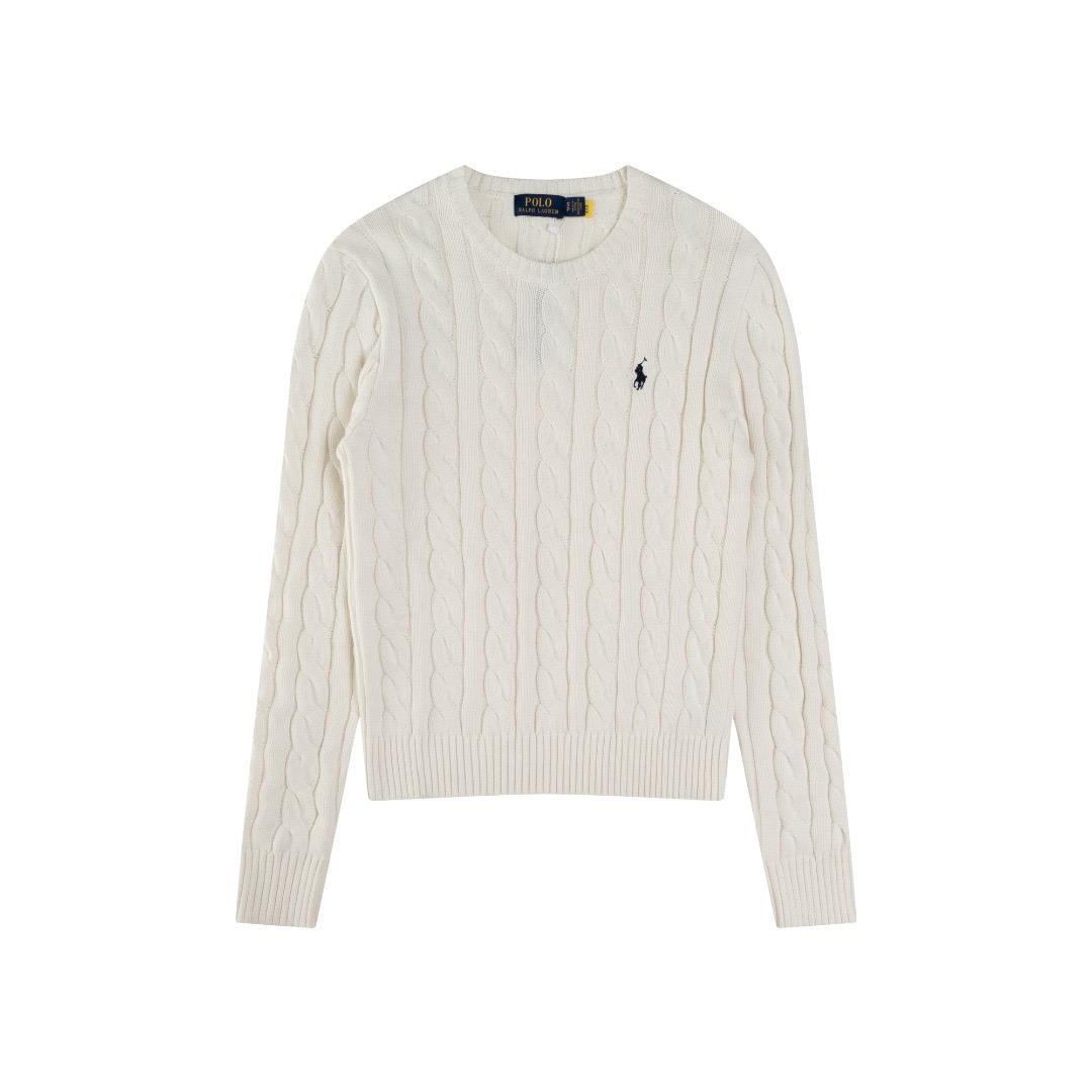 

RogueWave Классический вязаный свитер с круглым вырезом, вышитый, модный новый свитер на осень-зиму M