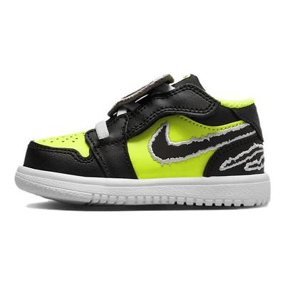 Air 1 Low ALT SE TD Big Cat Energy Baby Sneakers Green Volt White DX6668-701