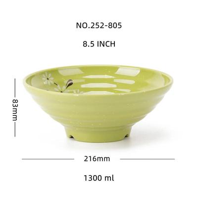 ZISIZ Melamine Noodle Bowl