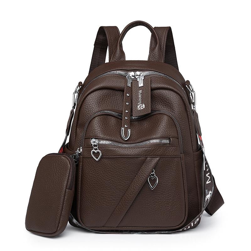 

Women s Large Capacity High-End Backpack for Travel, Commute, and Casual Use кофейный